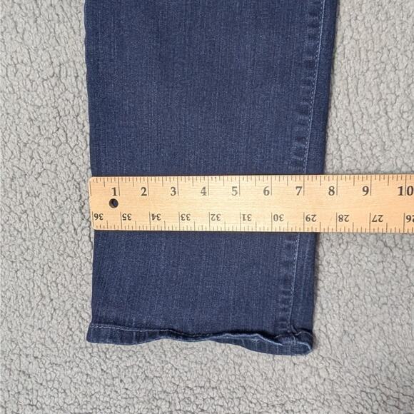 Buffalo David Bitton Jeans 10/30 Blue Alyssa High Rise Straight Leg Stretch - Picture 6 of 9